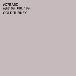 #C7BABD - Cold Turkey Color Image